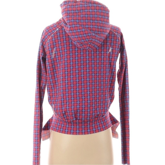 Frank & Eileen Plaid Distressed Love Limited Edition Tee Lab Pullover Hoodie XS - Picture 4 of 4